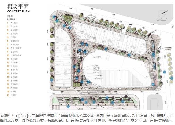 方案文本_广东东莞厚街亿佳商业广场景观概念设计方案文本-张唐