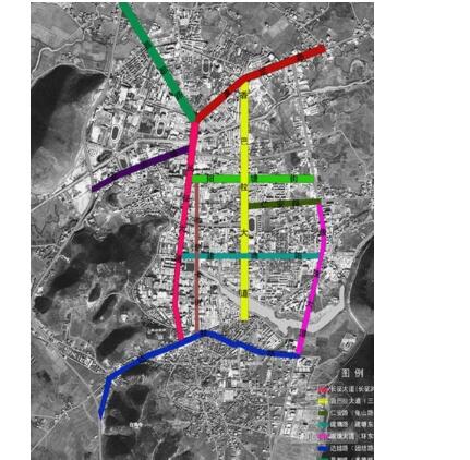 方案文本_香格里拉道路设计街景规划方案