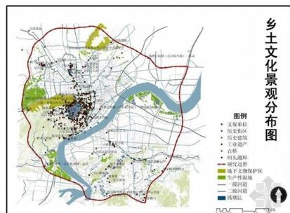 杭州城市规划设计水系景观规划设计研究