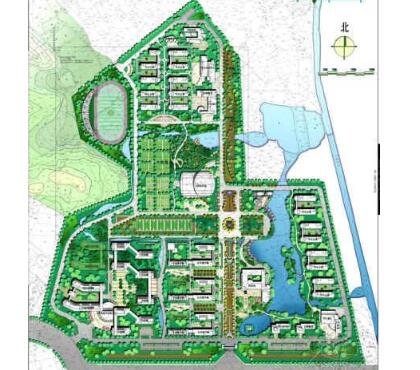 南京学校新校区景观规划设计