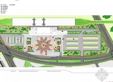 保定资料-公共空间交通枢纽广场景观设计方案