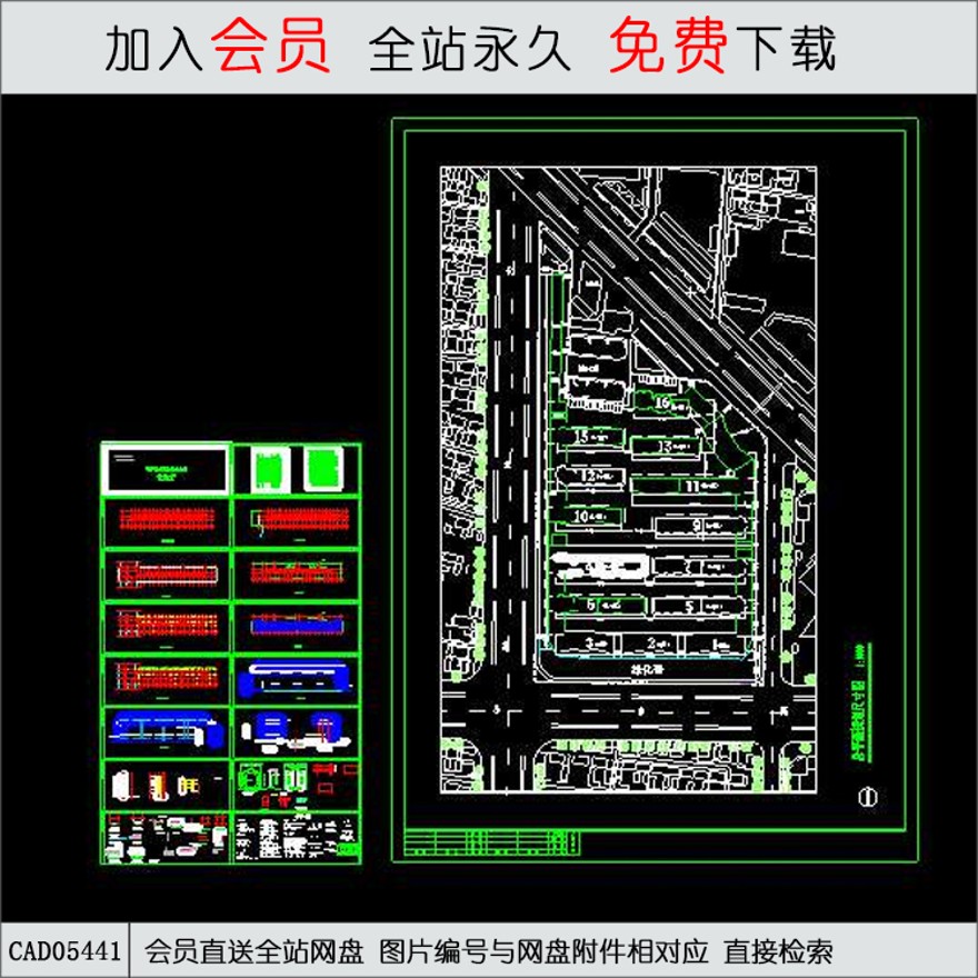 CAD锦泰花园8号楼施工图.d-CAD方案平面图/立剖面图/施工图系列