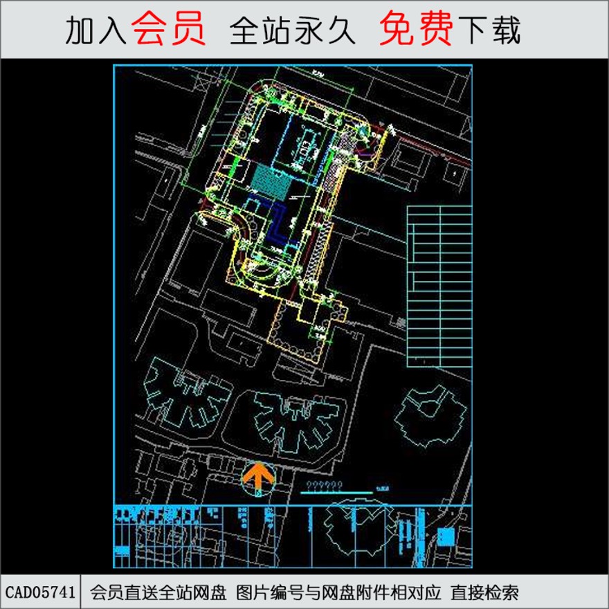 cad施工图（全）-CAD方案平面图/立剖面图/施工图系列