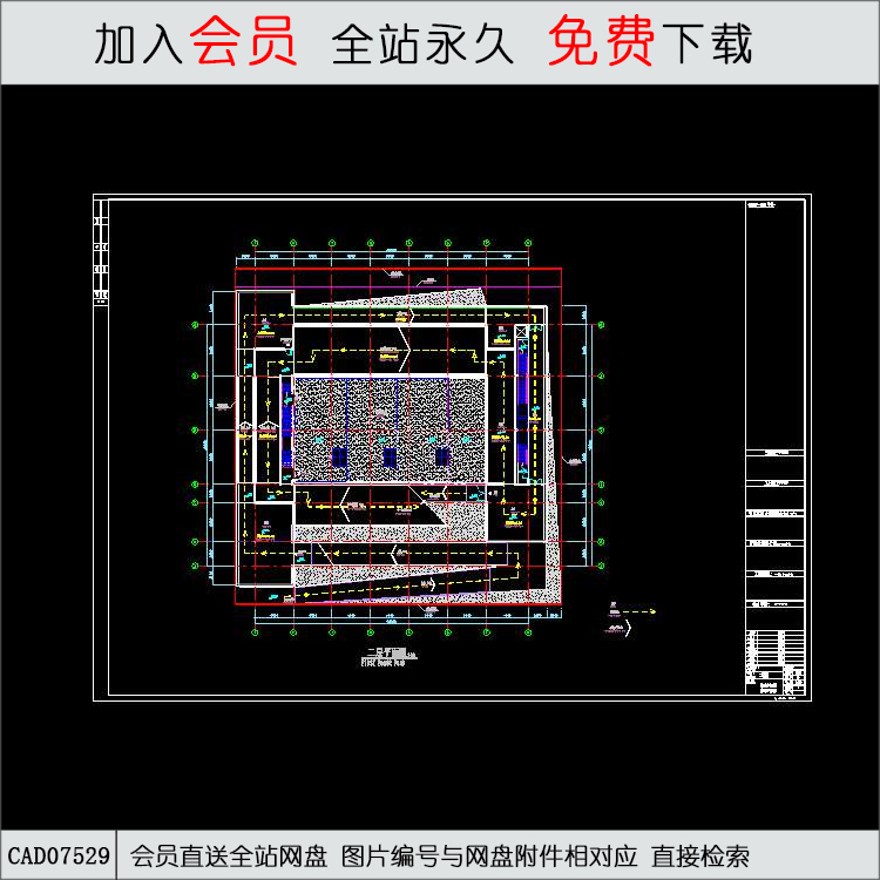 三层2609.2平米世博会爱尔兰馆建筑-CAD方案平面图/立剖面图/施工图系列