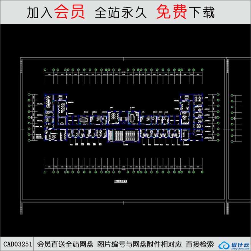 办公室内装修图-CAD方案平面图/立剖面图/施工图系列