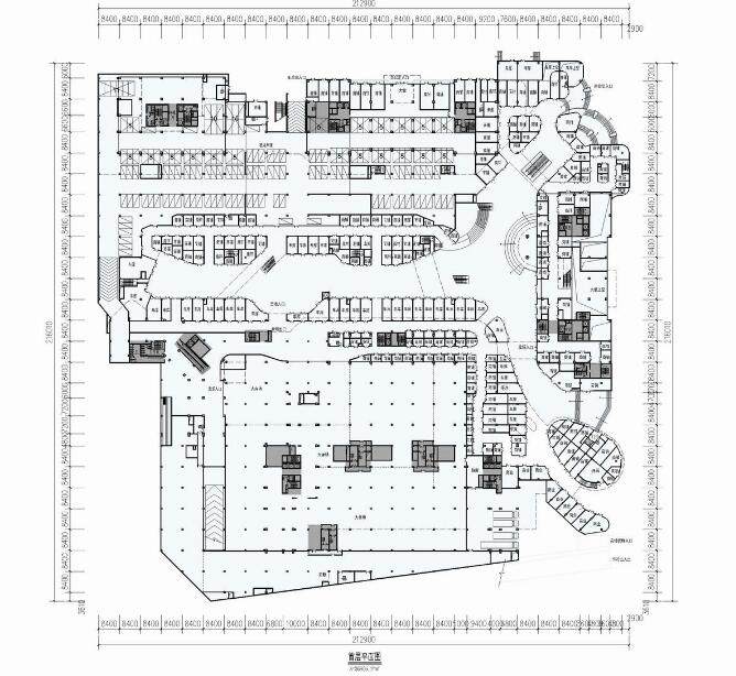 SYZHT-0026商业设计综合体CAD图纸-CAD方案平面图/立剖面图/施工图系列