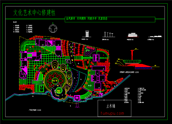 高层住宅公寓居住小区洋房规划(12)-CAD方案平面图/立剖面图/施工图系列