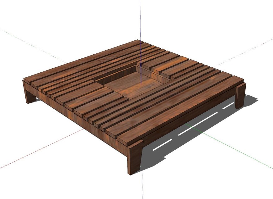 茶几室内组件su单体模型sketchup模型30-SU建筑景观室内模型