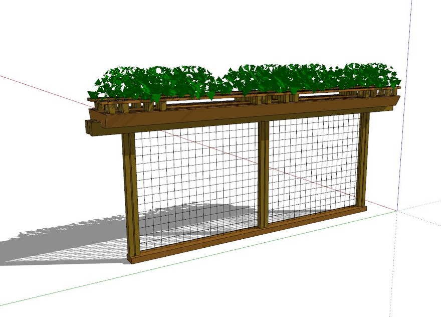 园林小品sketchup模型24-SU建筑景观室内模型