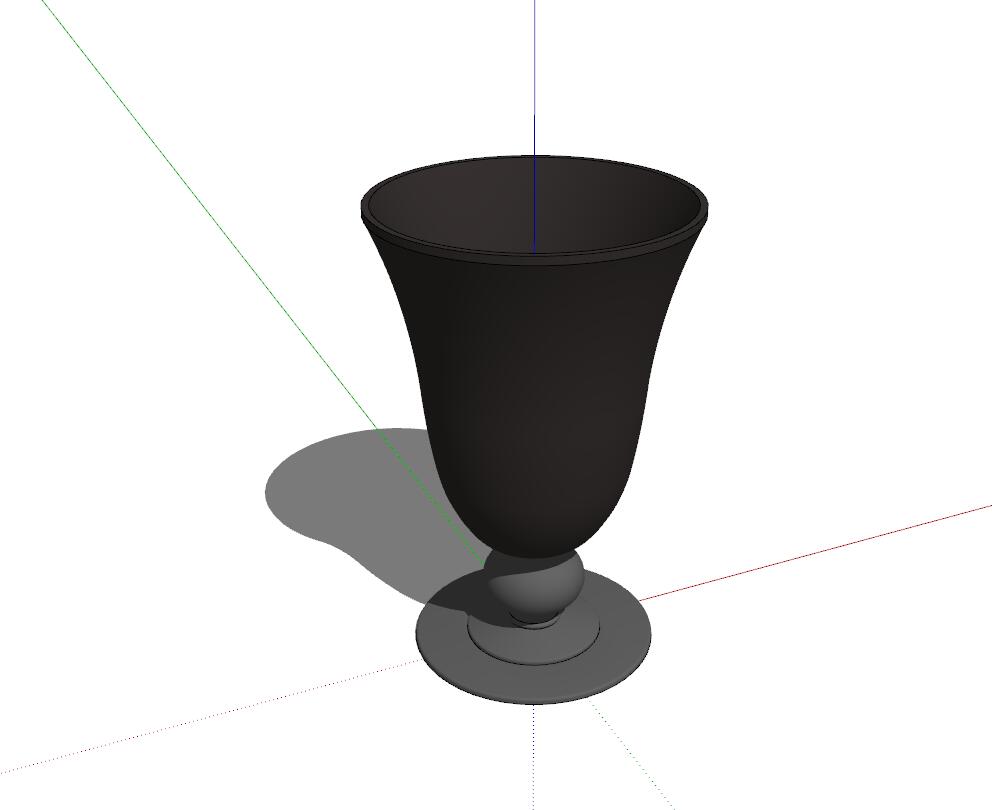 容器sketchup模型23-SU建筑景观室内模型