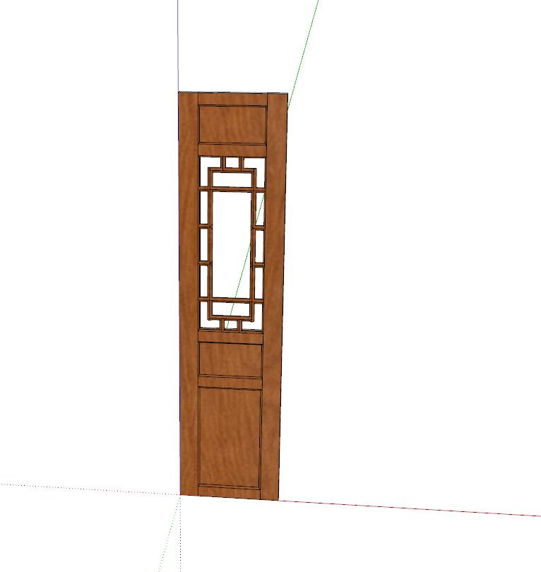 门-构筑物小品单体组件sketchup模型18-SU建筑景观室内模型