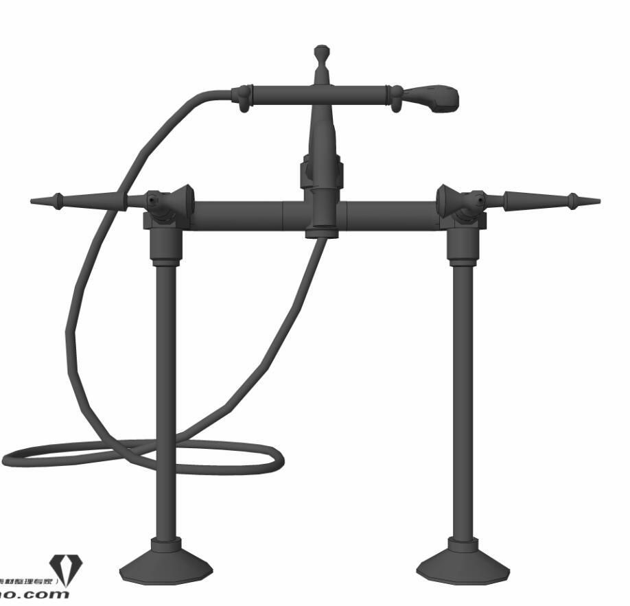 水龙头6-SU建筑景观室内模型