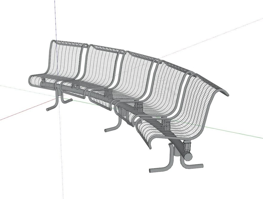 座椅-SU建筑景观室内模型