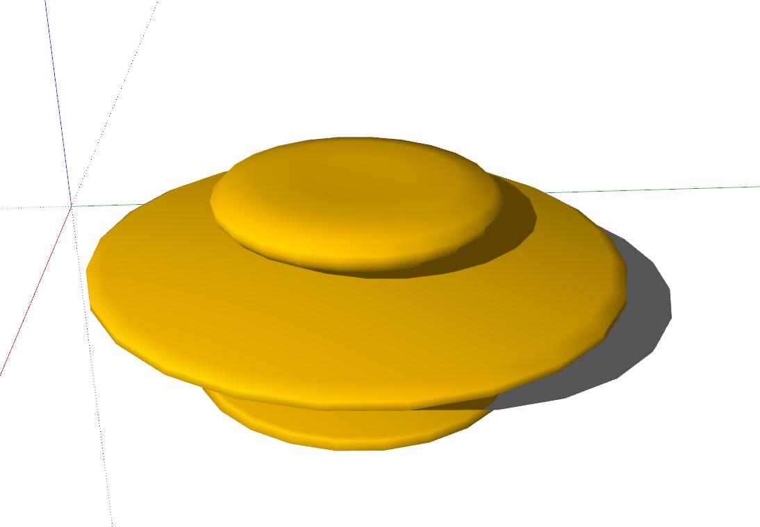 抽象雕塑sketchup模型116-SU建筑景观室内模型