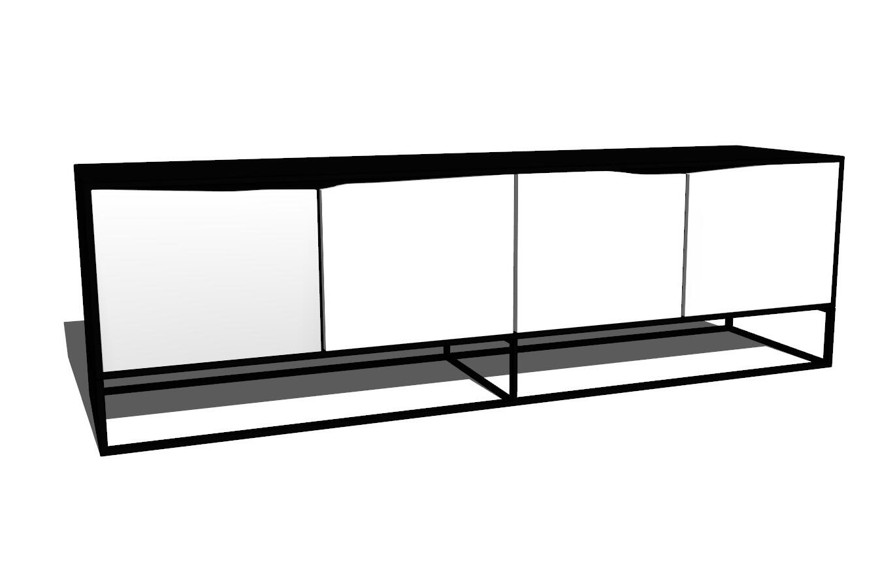 电视柜SU模型一sketchup模型14-SU建筑景观室内模型