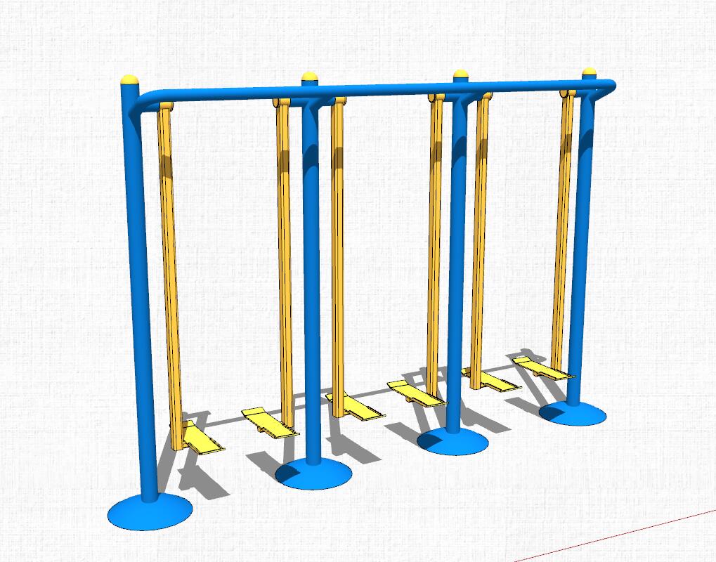 运动健身sketchup模型19-SU建筑景观室内模型