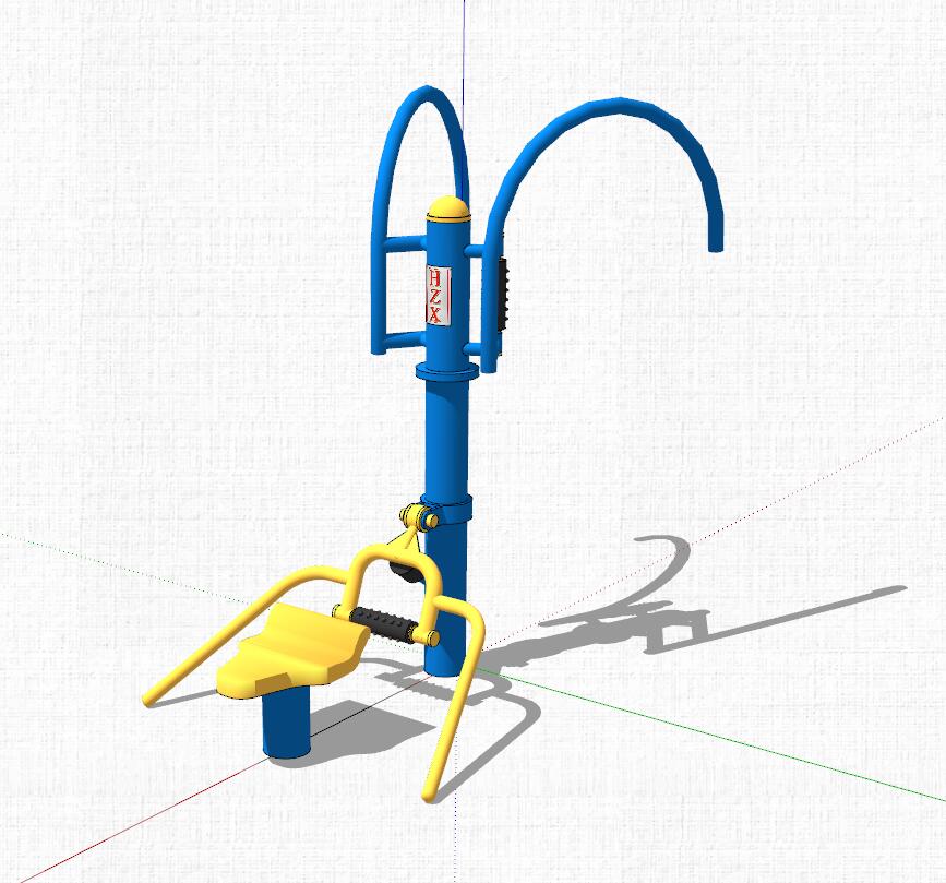 运动健身sketchup模型25-SU建筑景观室内模型