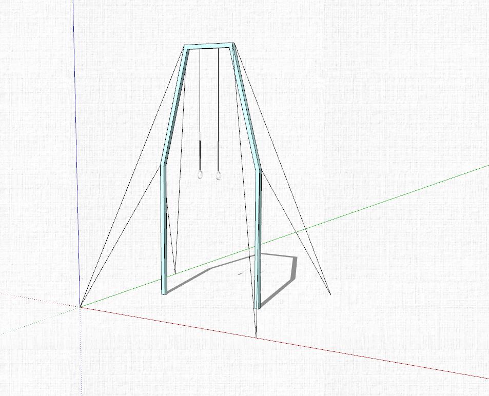 运动健身sketchup模型47-SU建筑景观室内模型