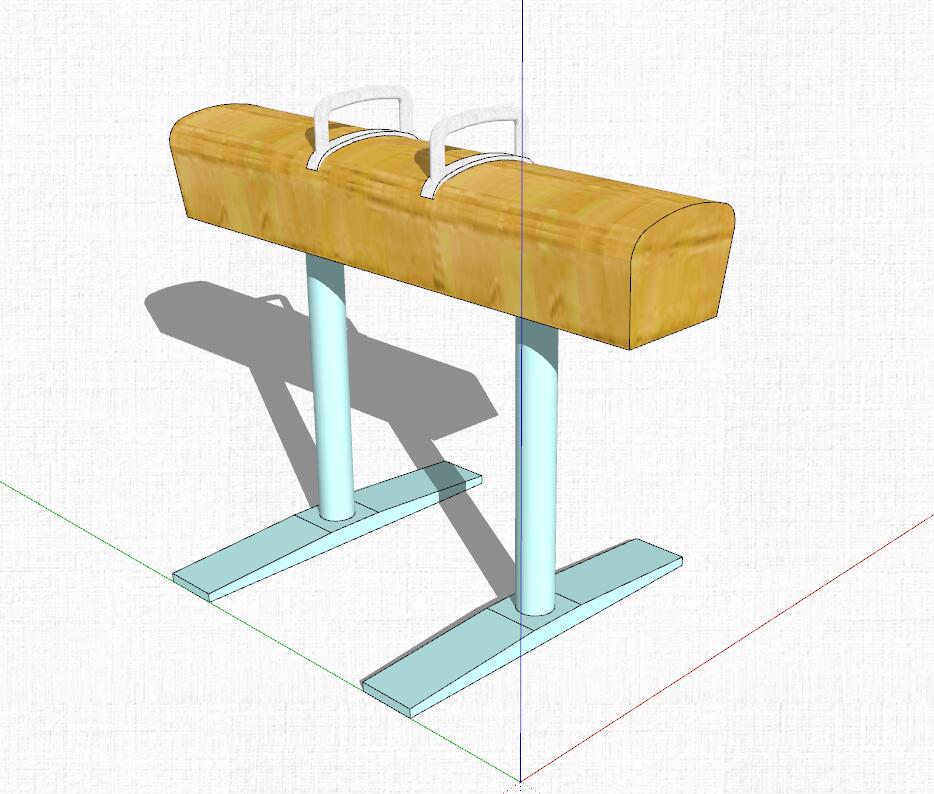 运动健身sketchup模型48-SU建筑景观室内模型