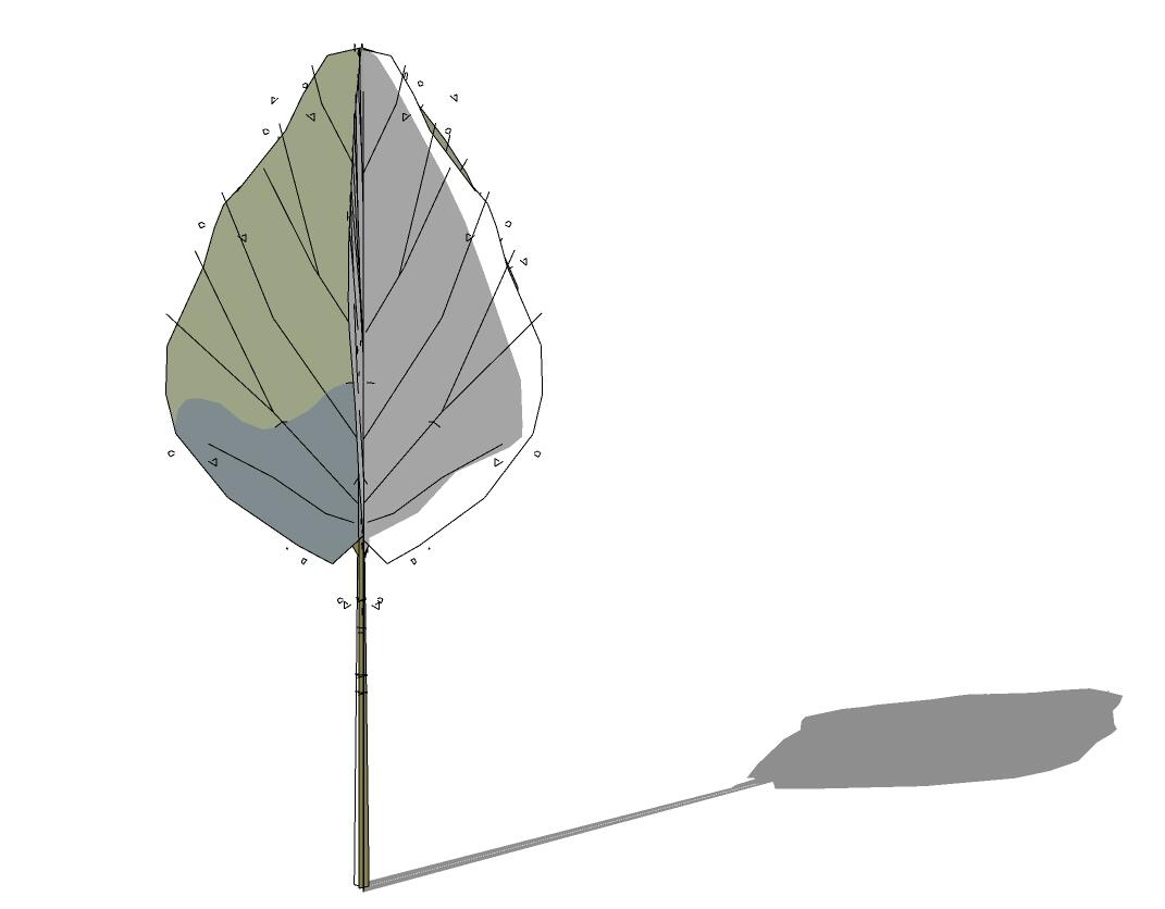 2D手绘SU模型sketchup模型87-SU建筑景观室内模型