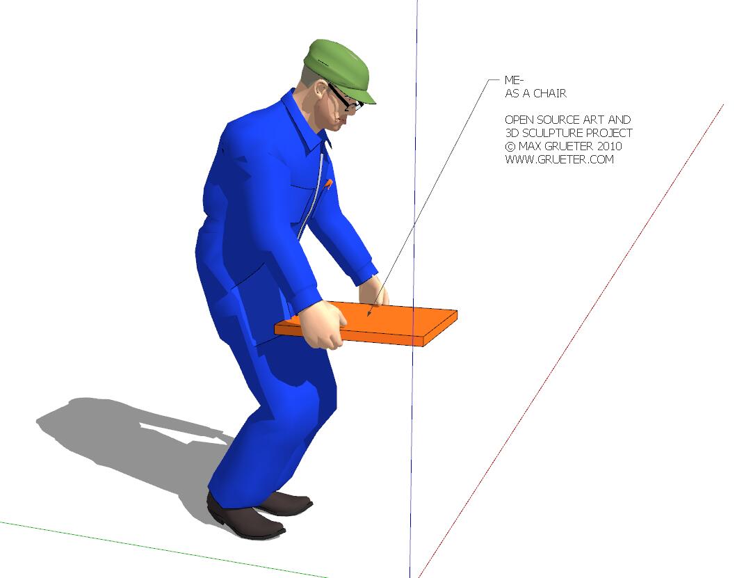 工人SU模型sketchup模型10-SU建筑景观室内模型