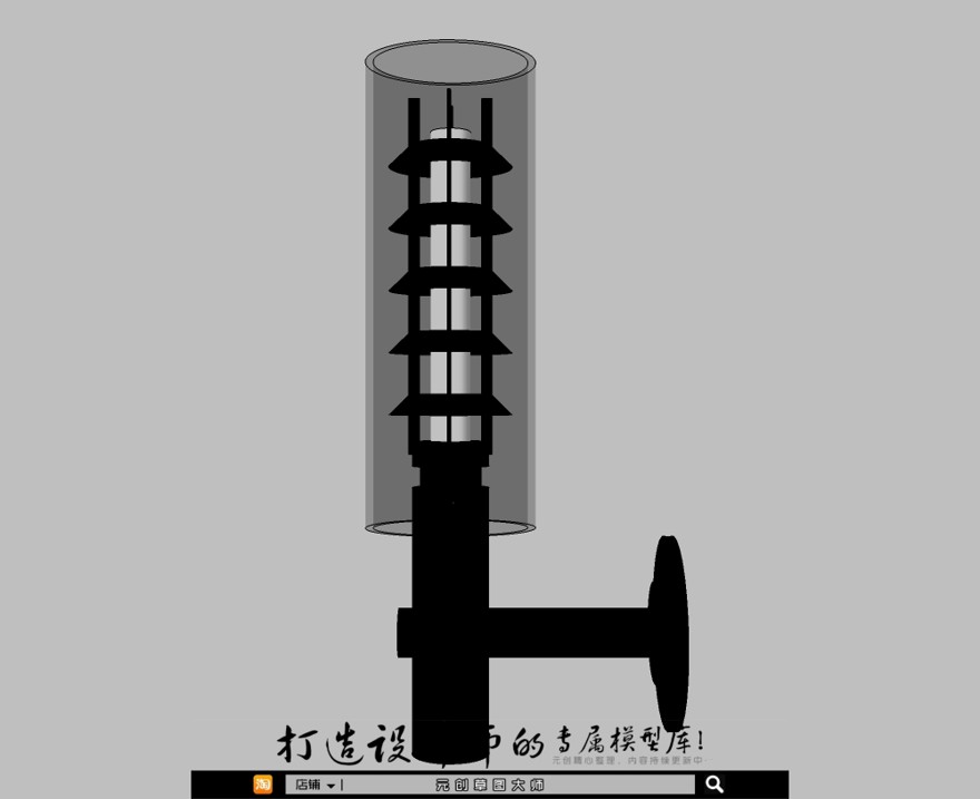 轻奢专辑－壁灯19-SU建筑景观室内模型