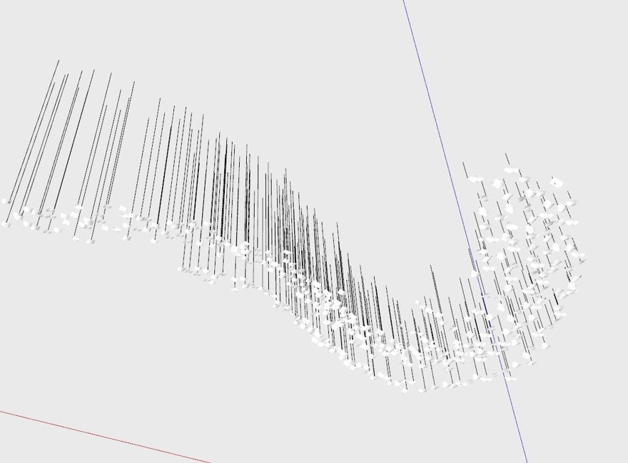 异形艺术吊灯sketchup模型8-SU建筑景观室内模型