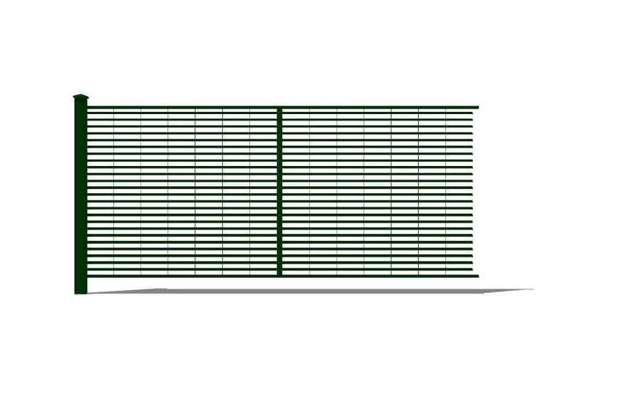 栏杆围栏SU模型sketchup模型23-SU建筑景观室内模型