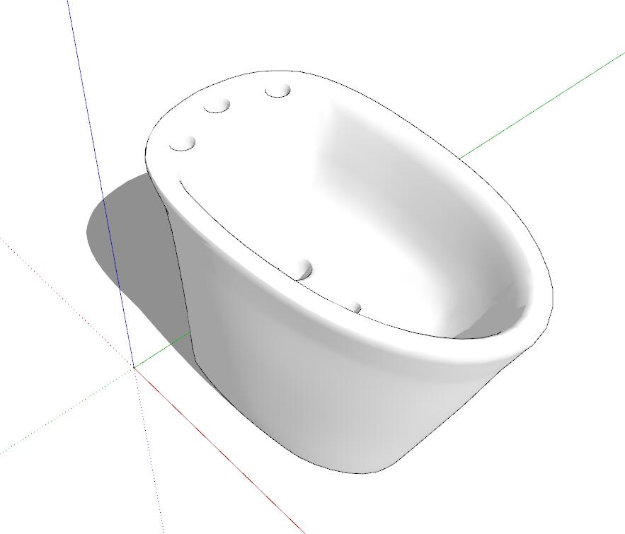 卫浴SU模型sketchup模型32-SU建筑景观室内模型