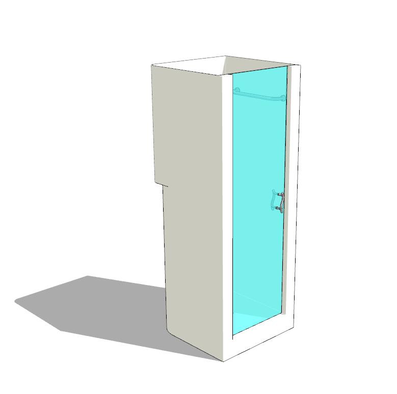 卫浴SU模型sketchup模型105-SU建筑景观室内模型