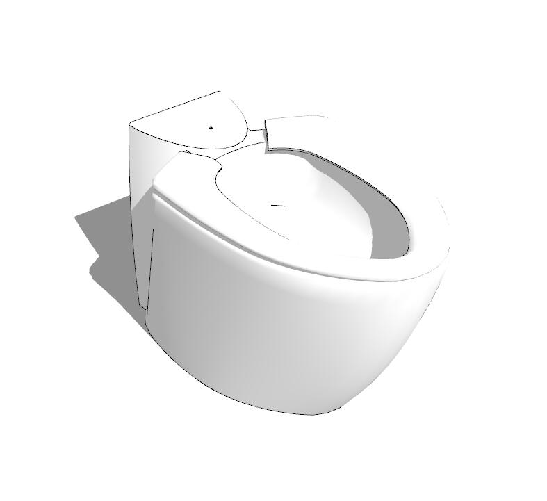 卫浴SU模型sketchup模型173-SU建筑景观室内模型