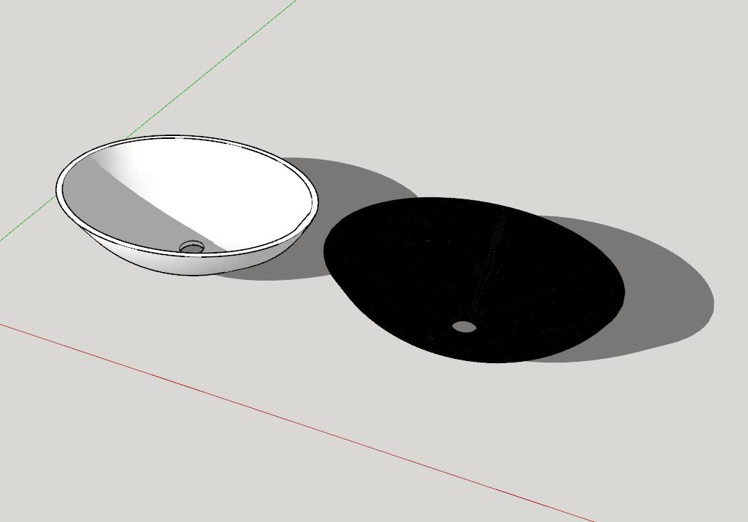 卫浴草图SU模型sketchup模型39-SU建筑景观室内模型