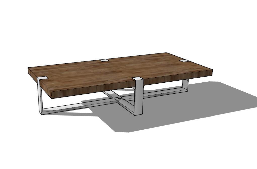 茶几SU模型第二季sketchup模型44-SU建筑景观室内模型