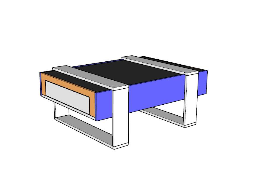 茶几SU模型第二季sketchup模型49-SU建筑景观室内模型