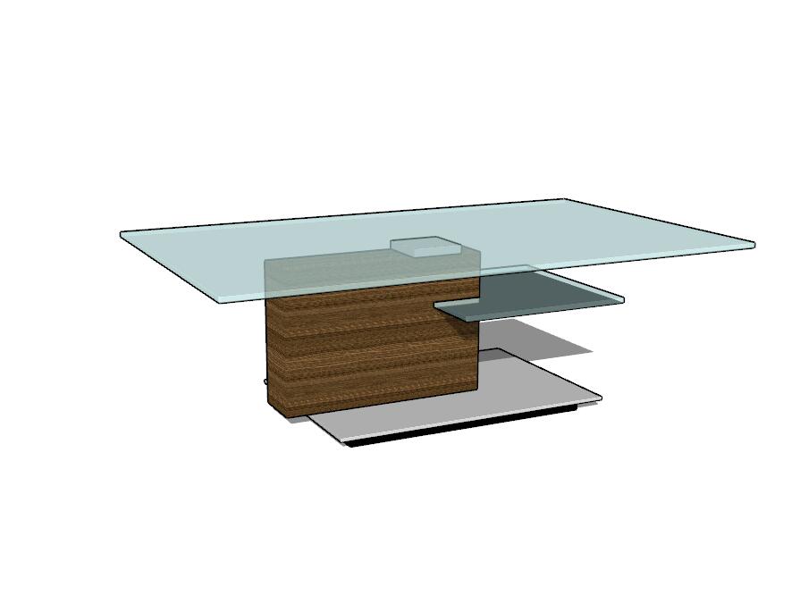 茶几SU模型第二季sketchup模型102-SU建筑景观室内模型