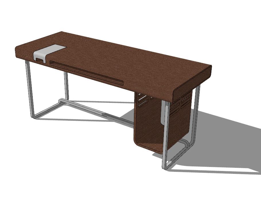 书桌SU模型sketchup模型12-SU建筑景观室内模型