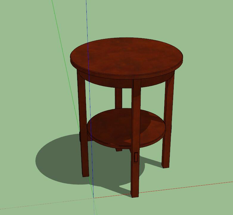 中式家具SU模型sketchup模型68-SU建筑景观室内模型