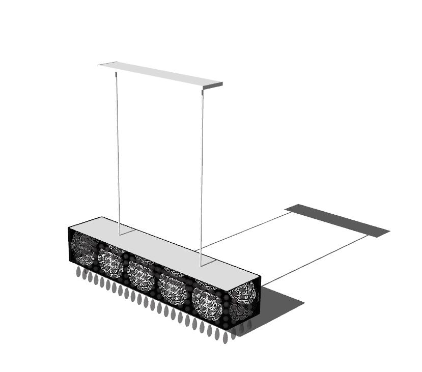 中式家具SU模型sketchup模型81-SU建筑景观室内模型