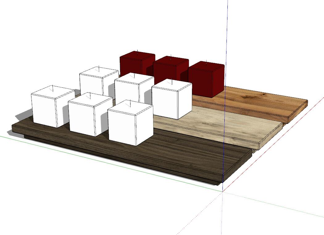 装饰品更新SU模型sketchup模型78-SU建筑景观室内模型