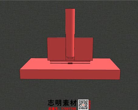 夹头榫-SU建筑景观室内模型