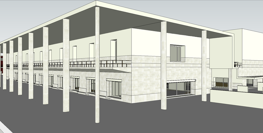 WW034阿尔瓦罗西扎1998世博会葡萄牙馆大师资料-sketchup建筑景观室内模型