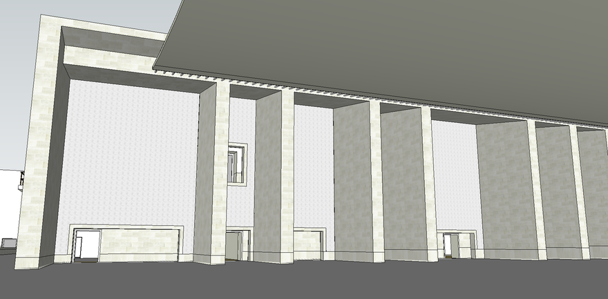 WW034阿尔瓦罗西扎1998世博会葡萄牙馆大师资料-sketchup建筑景观室内模型