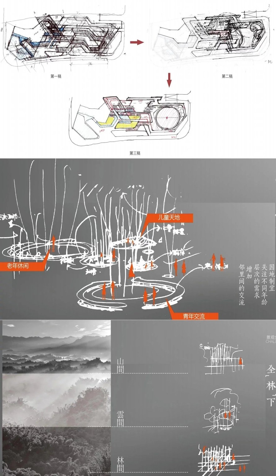 亲子全林下—互动运动风—现代轻奢风—中建某顶豪项目豪宅景观概念方案（文本包涵展示区高层区别墅区146页高清PDF）