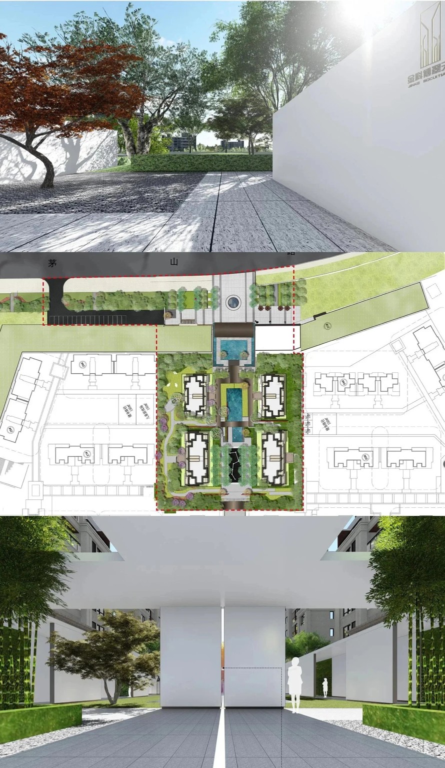 写意东方禅意极简造型造型生活—以云间、树间、林里间为设计概念—金科某高端楼盘景观概念方案设计（资料为：153页高清PDF）