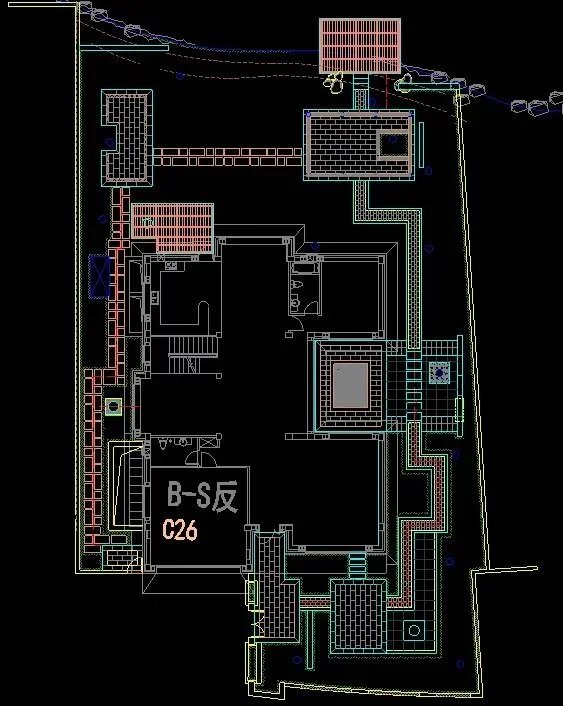 高端别墅区60个私家庭院景观CAD平面图（文件为知名等著名景观设计公司的高端别墅区的私家庭院景观设计CAD平面图)