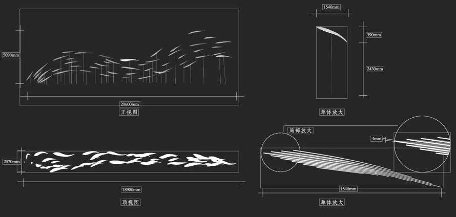 提取山、水、田、居的景观元素打造舒适、流动型现代化居住空间—广州某地块景观设计方案（130页PDF文件