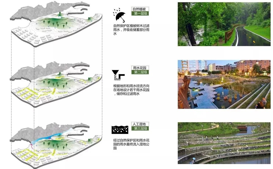 雨水花园-人工湿地-海绵城市深度应用-某顶尖高校新校区总体规划设计方案（资料为：96页PDF超高清文件）