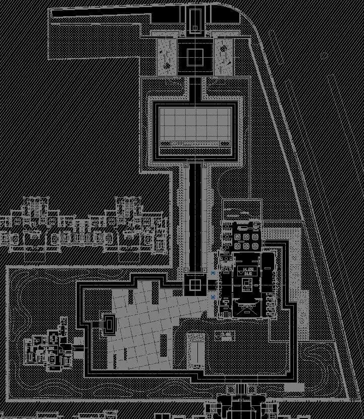 旭辉地产倾心打造-某城市新豪宅代表项目展示区景观方案+园建施工图+SU模型