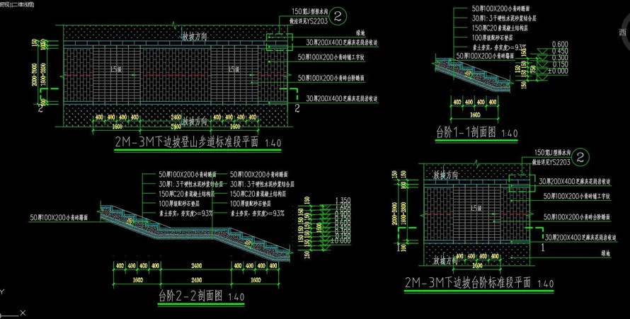 自然中陶冶情操-文化中接受洗礼-某市新城区文化景观工程-廉洁文化公园景观全套施工图（全套包括：园建+绿化+水电+建筑）