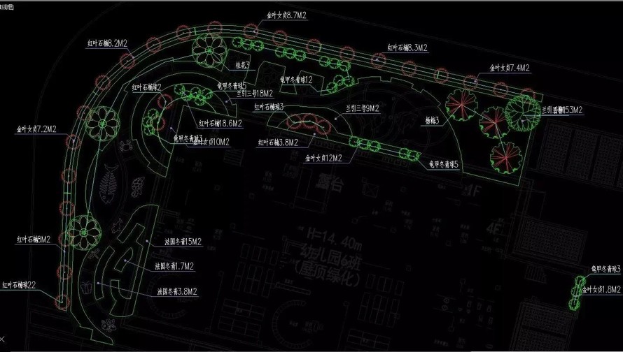 儿童攀爬墙、亲子鱼游乐场、橡胶跑道-最新幼儿园景观工程全套施工图（园建+植物+水电）